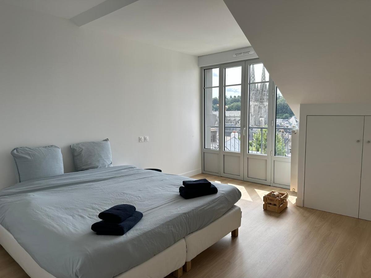 Le Duplex Saint-corentin - Hyper Centre - Parking Prive Appartement